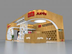 桔品忆美园食品展览展示展台模型