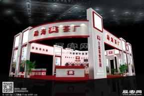 大益茶展台模型图片