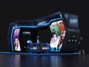 益玩游戏展览模型