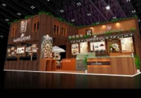 咖啡陪你展览模型图片