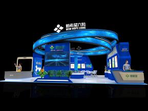 新希望六和展台模型